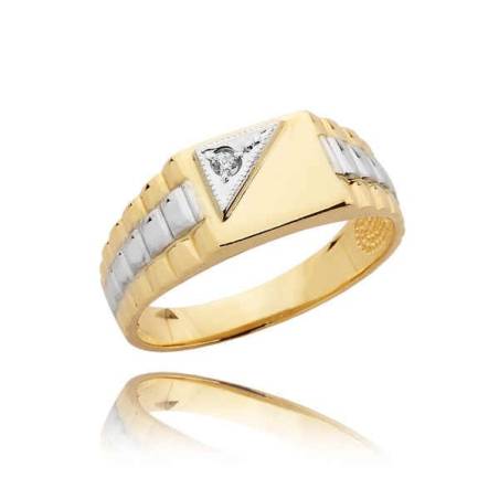 Sygnet męski z nakładką S3