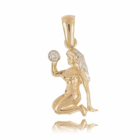 Złoty znak zodiaku Z2 PANNA