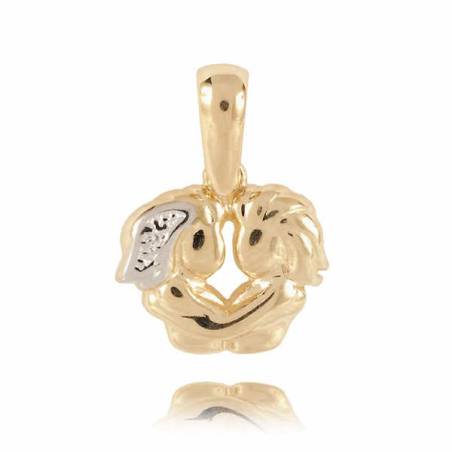 Złoty znak zodiaku Z1 BLIZNIĘTA