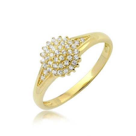 Złoty pierścionek model P1931