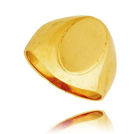 Sygnet męski owalny model P666