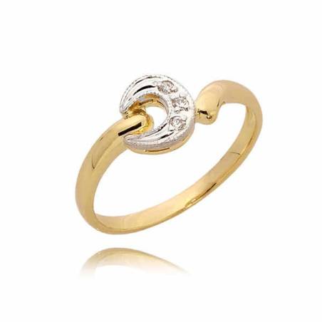 Pierścionek złoty PB4