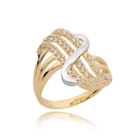 Złoty pierścionek PB208